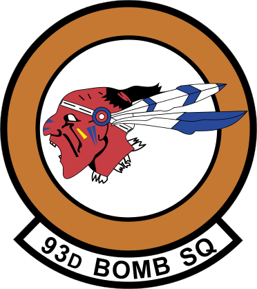 Air Force 93D Bomb Squadron Sticker