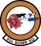 Air Force 93D Bomb Squadron Sticker