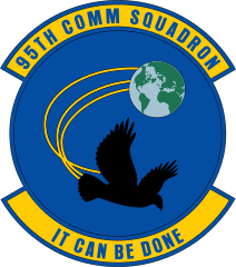 Air Force 95Th Communications Squadron Sticker