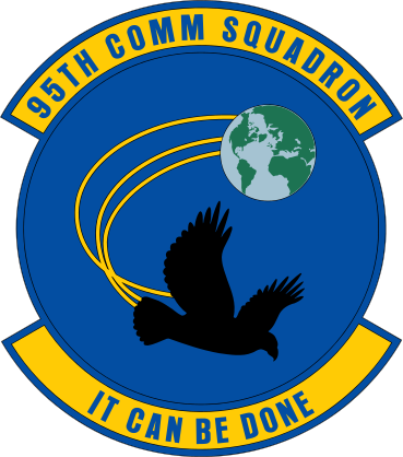 Air Force 95Th Communications Squadron Sticker