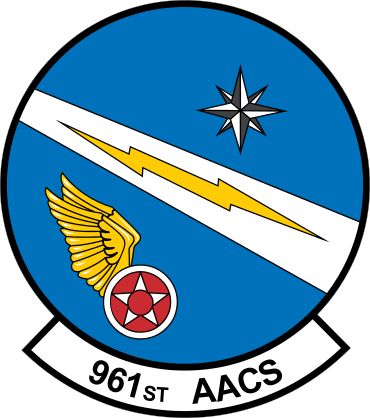 Air Force 961St Airborne Air Control Squadron Sticker