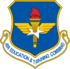 Air Force Air Education And Training Command Emblem Sticker