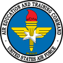 Air Force Air Education And Training Command Seal Sticker