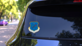 Air Force Air Forces Southern Command Sticker on a Rear Car Window (New) example