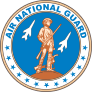 Air Force Air National Guard Circle Sticker