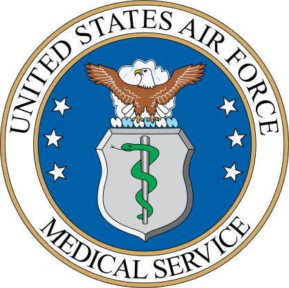 Air Force Medical Service Seal Sticker