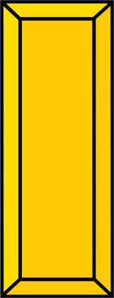 Air Force Rank  O-1 Second Lieutenant Sticker