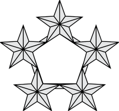 Air Force Rank Special General Of The Air Force  Sticker