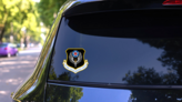 Air Force Special Operations Command Sticker on a Rear Car Window (New) example