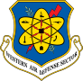 Air Force Western Air Defense Sector Sticker