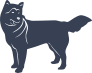 Alaskan Malamute Dog Sticker