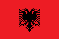 Albania Flag Sticker