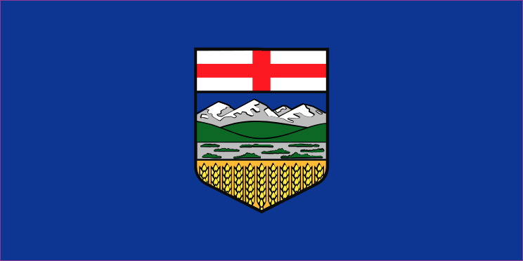 Alberta Flag Sticker