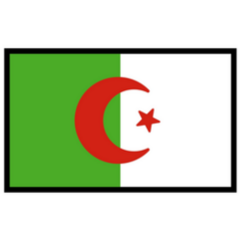 Algeria Flag Icon Sticker