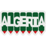Algeria Text With Pens Sticker