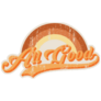 All Good Slogan Sunset Sticker