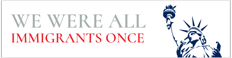 All Immigrants Once Customizable Bumper Stickers