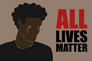 All Lives Matter Tears Sticker