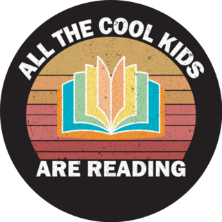 All The Cool Kids Are Reading Sticker