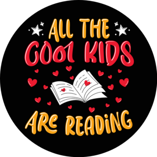 All The Cool Kids Are Reading Sticker