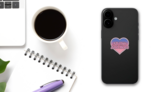 All This & More Sticker on a Phone (New) example
