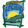 Alligator Illustration See You Later Sticker