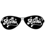 Aloha- Hawaiian Sunglasses Sticker