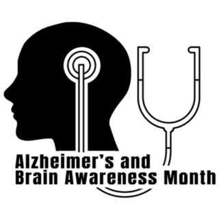 Alzheimer’s And Brain Awareness Month Health Sticker