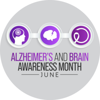 Alzheimers And Brain Awareness Month June Sticker