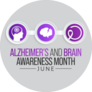 Alzheimers And Brain Awareness Month June Sticker