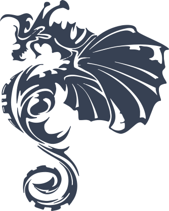 Amazing Detailed Dragon Sticker