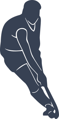 Amazing Field Hockey Player Sticker