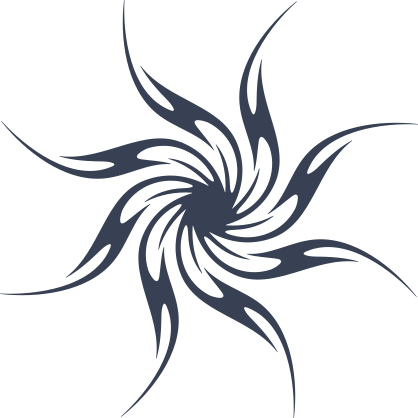 Amazing Tribal Flames Sticker