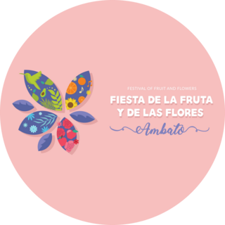 Ambato, Ecuador Festival Sticker