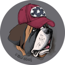 America Bernard Sticker