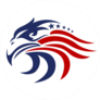 American Eagle Patriotic Sticker