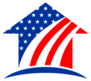 American Home USA Flag Sticker