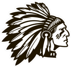 American Indian Chief Sticker
