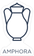 Amphora Icon Sticker