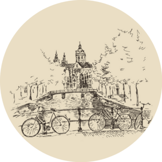 Amsterdam, City Architecture Netherlands Sticker