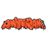 Amsterdam Graffiti Lettering Netherlands Sticker