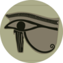 Amulet With The Eye Of Horus Egyptian Icon Sticker