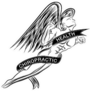 An Image Of A Superhero Styled Chiropractic Angel Sticker