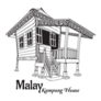 An Outline Of A Malay Traditional House Sticker