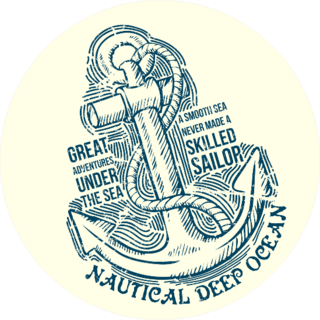 Anchor Sailor T-shirt Design Sticker