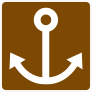 Anchor Sign Sticker