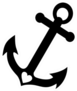 Anchor With Heart Sticker