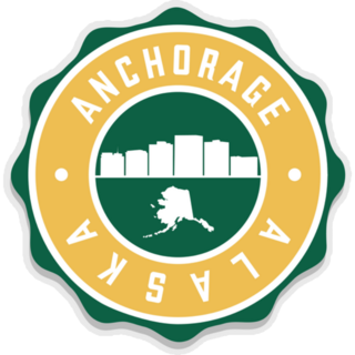 Anchorage, Ak, Usa Badge Sticker