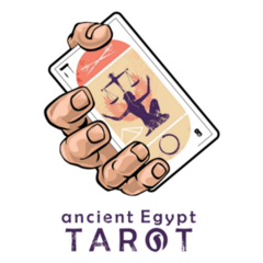 Ancient Egypt Tarot Illustration Sticker