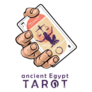 Ancient Egypt Tarot Illustration Sticker